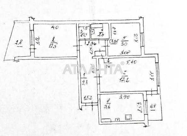 3-кімнатна квартира за адресою вул. Варненська (площа 65 м²) - Atlanta.ua - фото 8