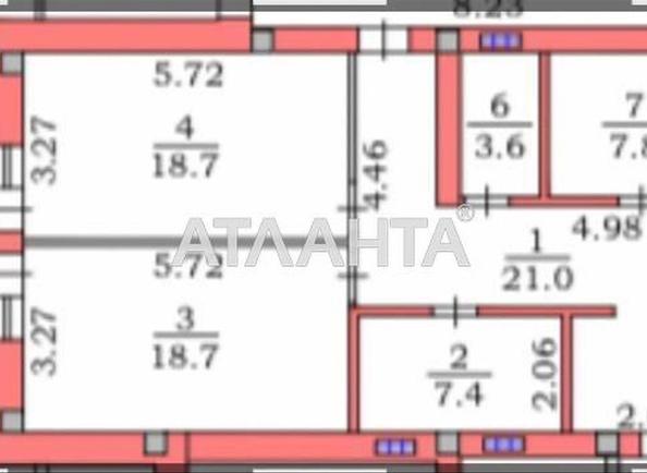 2-кімнатна квартира за адресою вул. Пляжна (площа 122 м²) - Atlanta.ua - фото 3