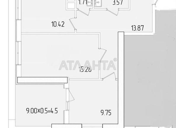 2-rooms apartment apartment by the address st. Krasnova (area 61 m²) - Atlanta.ua