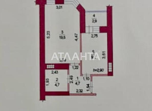 1-комнатная квартира по адресу ул. Вильямса ак. (площадь 42 м²) - Atlanta.ua - фото 17