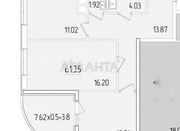 2-кімнатна квартира за адресою вул. Краснова (площа 64 м²) - Atlanta.ua - фото 13