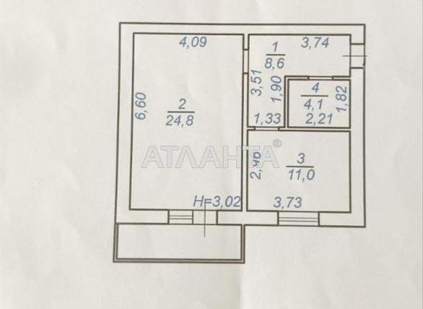 1-комнатная квартира по адресу ул. 40 лет победы (площадь 50 м²) - Atlanta.ua - фото 19