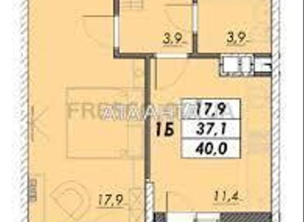 1-кімнатна квартира за адресою вул. Прохорівська (площа 40 м²) - Atlanta.ua - фото 11