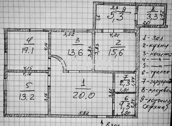 3-комнатная квартира по адресу ул. Грушевского Михаила (площадь 91,9 м²) - Atlanta.ua - фото 24