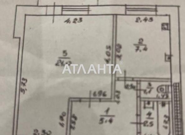 1-комнатная квартира по адресу ул. Лунина адм. (площадь 38,4 м²) - Atlanta.ua - фото 3