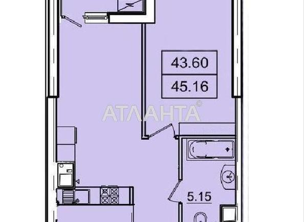 1-комнатная квартира по адресу ул. Генуэзская (площадь 45,2 м²) - Atlanta.ua - imageAlt 17