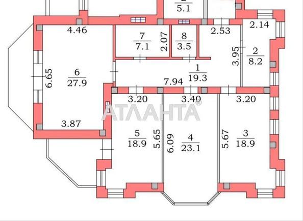 Commercial real estate at st. Plyazhnaya (area 131,5 m²) - Atlanta.ua