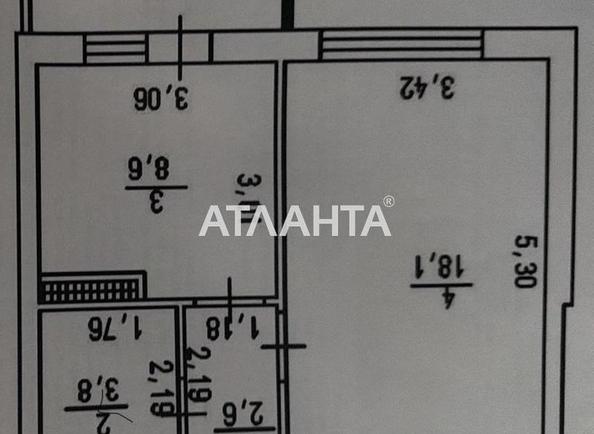 1-room apartment apartment by the address st. Nebesnoy Sotni pr Zhukova marsh pr Leninskoy iskry pr (area 36,8 m²) - Atlanta.ua - photo 6