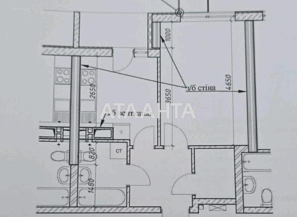 1-комнатная квартира по адресу Глушко ак. Пр. (площадь 35,2 м²) - Atlanta.ua - фото 5