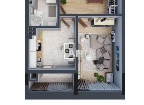 1-комнатная квартира по адресу Незалежності просп. (площадь 39,6 м²) - Atlanta.ua