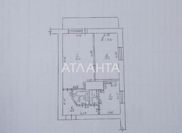 2-кімнатна квартира за адресою вул. Тіниста (площа 42,3 м²) - Atlanta.ua - фото 19