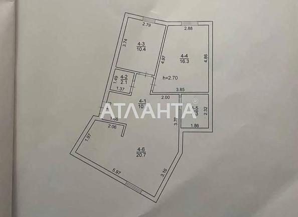 2-комнатная квартира по адресу Жовковская ул. (площадь 64,3 м²) - Atlanta.ua - фото 6