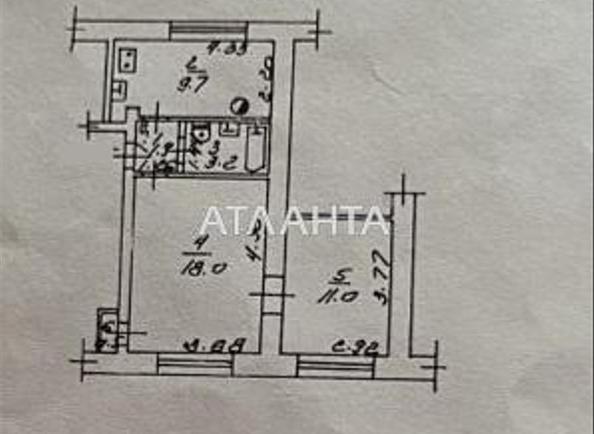 2-комнатная квартира по адресу ул. Житомирская (площадь 44,3 м²) - Atlanta.ua - фото 5