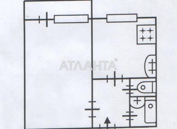 1-комнатная квартира по адресу ул. Кузнецова кап. (площадь 32 м²) - Atlanta.ua - фото 7