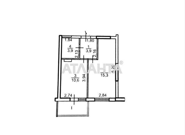 1-кімнатна квартира за адресою Ковалевського сп. (площа 37,2 м²) - Atlanta.ua - фото 7