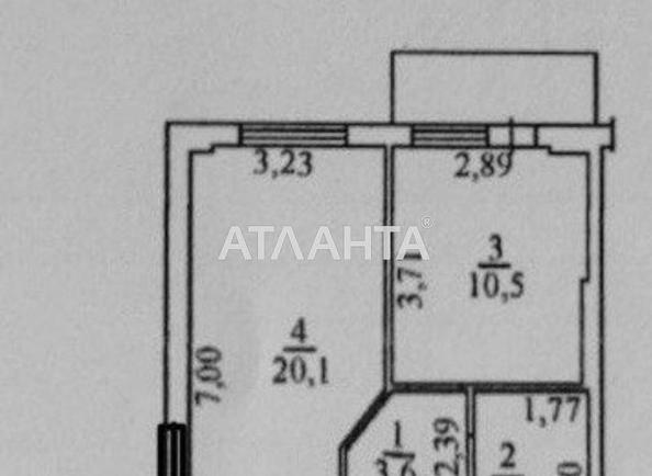 1-комнатная квартира по адресу Люстдорфская дор. (площадь 40 м²) - Atlanta.ua - фото 17