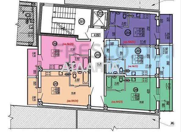 1-комнатная квартира по адресу ул. Степовая (площадь 23,7 м²) - Atlanta.ua - фото 5