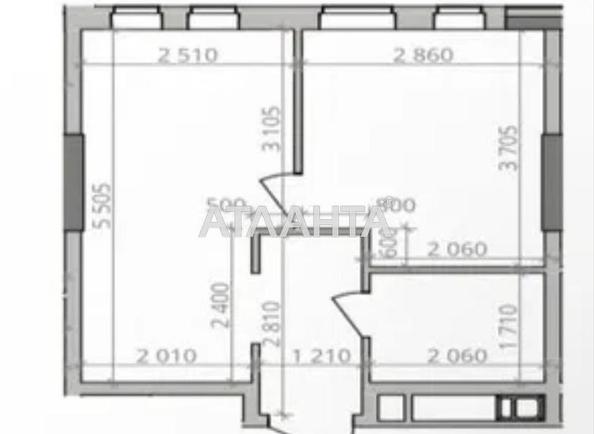 1-кімнатна квартира за адресою вул. Одеське шосе (площа 29,8 м²) - Atlanta.ua - фото 18