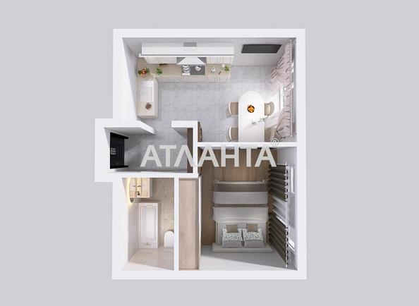 1-комнатная квартира по адресу Одесское шоссе (площадь 29,2 м²) - Atlanta.ua - imageAlt 22