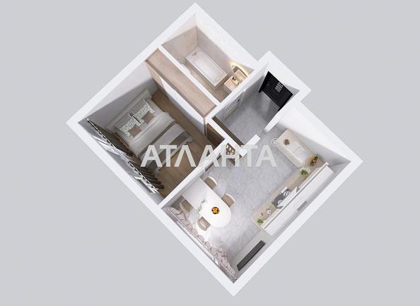 1-комнатная квартира по адресу Одесское шоссе (площадь 29,2 м²) - Atlanta.ua - imageAlt 24