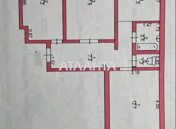 3-кімнатна квартира за адресою Добровольського пр. (площа 59,1 м²) - Atlanta.ua - фото 15