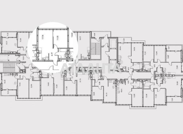 1-кімнатна квартира за адресою вул. Філатова ак. (площа 39 м²) - Atlanta.ua - фото 8