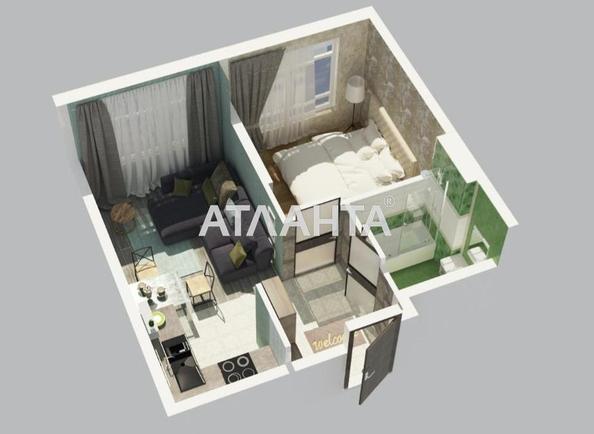 1-кімнатна квартира за адресою вул. Філатова ак. (площа 39 м²) - Atlanta.ua - фото 3