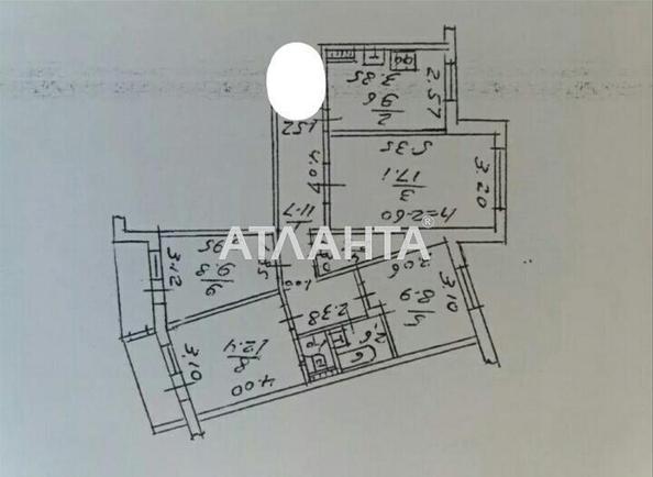 Многокомнатная квартира по адресу Добровольского пр. (площадь 79,4 м²) - Atlanta.ua - фото 9