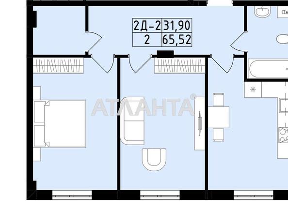 2-комнатная квартира по адресу ул. Центральная (площадь 65,5 м²) - Atlanta.ua - imageAlt 5