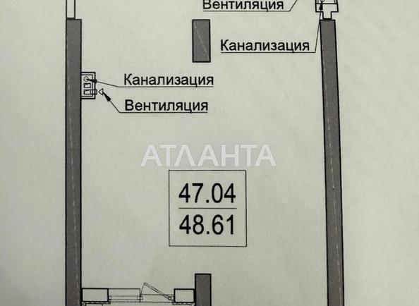 1-комнатная квартира по адресу ул. Дача Ковалевского (площадь 48,6 м²) - Atlanta.ua - фото 19