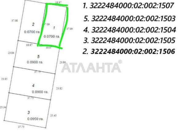 Участок по адресу ул. Благовестная (площадь 7 сот) - Atlanta.ua - imageAlt 2