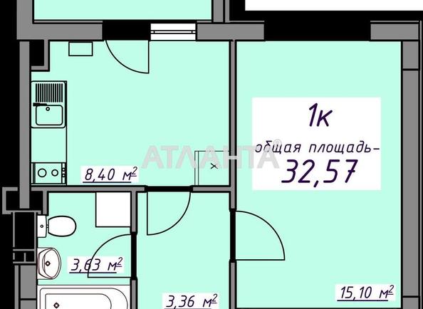 2-комнатная квартира по адресу ул. Массив 10 (площадь 33 м²) - Atlanta.ua - фото 6