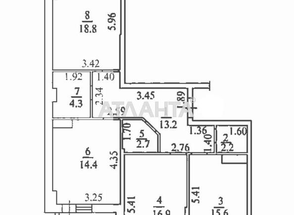 3-комнатная квартира по адресу Овидиопольская дор. (площадь 89,1 м²) - Atlanta.ua - imageAlt 17