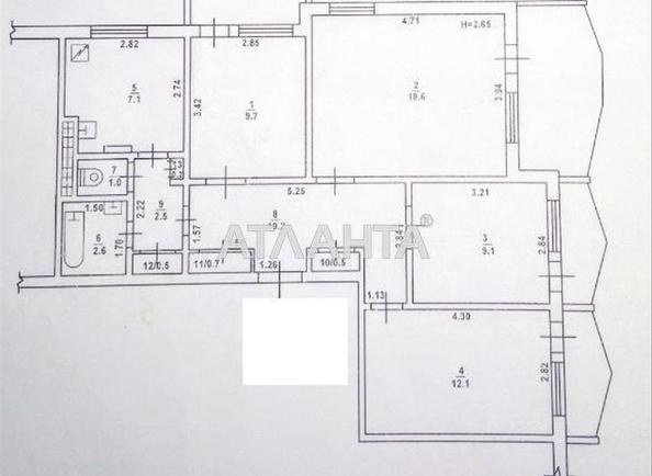 3-комнатная квартира по адресу Небесной Сотни пр. (площадь 83,2 м²) - Atlanta.ua - imageAlt 14