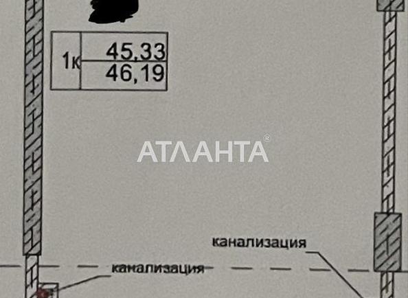 1-room apartment apartment by the address st. Chubaevskaya Selsovetskaya (area 45,3 m²) - Atlanta.ua - imageAlt 7
