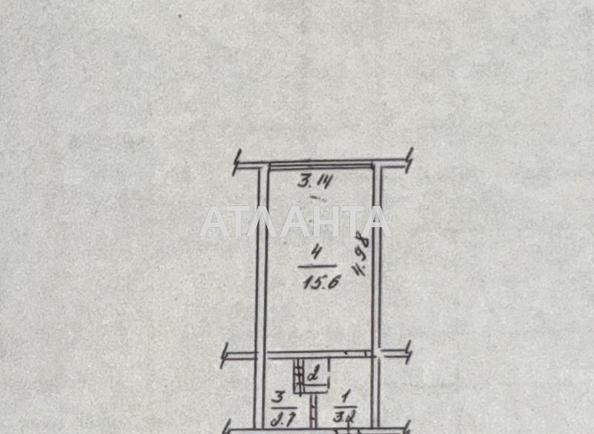 1-комнатная квартира по адресу Золотой Берег бул. (площадь 21,9 м²) - Atlanta.ua - фото 14