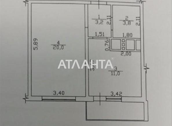 1-кімнатна квартира за адресою вул. Середньофонтанська (площа 39,5 м²) - Atlanta.ua - фото 8