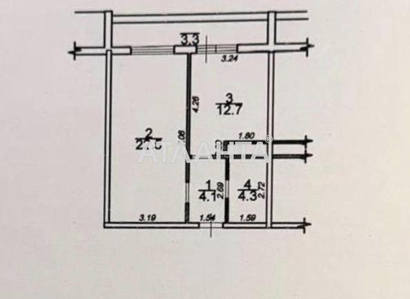 1-комнатная квартира по адресу ул. Генуэзская (площадь 46,9 м²) - Atlanta.ua - фото 11