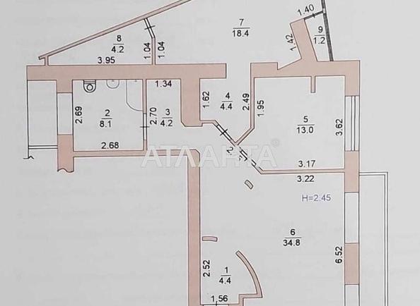 2-кімнатна квартира за адресою вул. 1 травня (площа 102 м²) - Atlanta.ua - фото 4