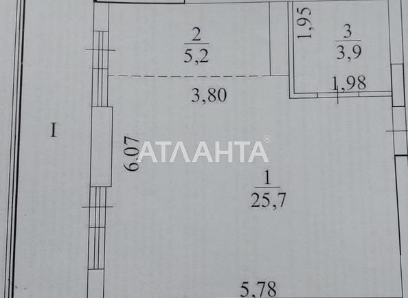 1-room apartment apartment by the address st. Pishonovskaya (area 43,5 m²) - Atlanta.ua - фото 4