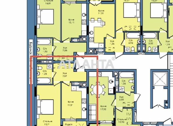 1-room apartment apartment by the address st. Vashingtona Dzh ul (area 42 m²) - Atlanta.ua - фото 15