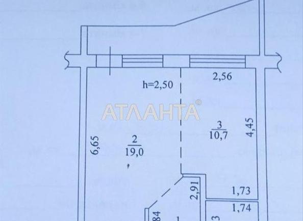 1-room apartment apartment by the address st. Literaturnaya (area 47 m²) - Atlanta.ua - фото 10