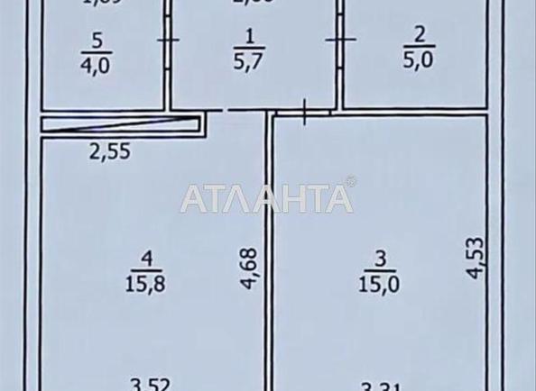 1-room apartment apartment by the address st. Marselskaya (area 46 m²) - Atlanta.ua - фото 6