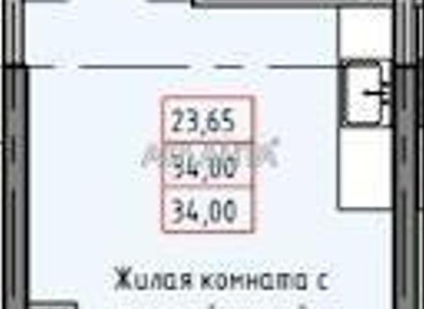 1-кімнатна квартира за адресою вул. Розкидайлівська (площа 34,5 м²) - Atlanta.ua - imageAlt 7