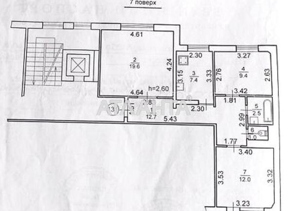 3-комнатная квартира по адресу Зубривская ул. (площадь 66,5 м²) - Atlanta.ua - imageAlt 10
