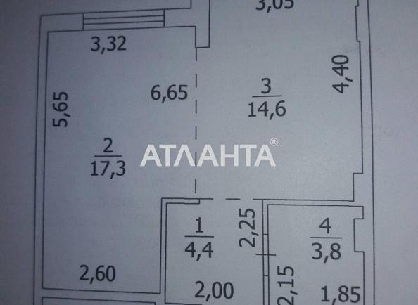 1-кімнатна квартира за адресою Небесної сотні пр. (площа 43 м²) - Atlanta.ua - фото 6