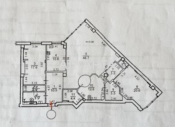 Многокомнатная квартира по адресу ул. Говорова марш. (площадь 141 м²) - Atlanta.ua - фото 7
