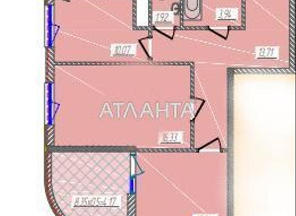 2-комнатная квартира по адресу ул. Краснова (площадь 61,0 м²) - Atlanta.ua - фото 7