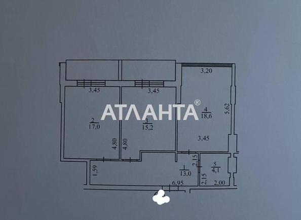2-комнатная квартира по адресу Небесной Сотни пр. (площадь 72 м²) - Atlanta.ua - фото 12