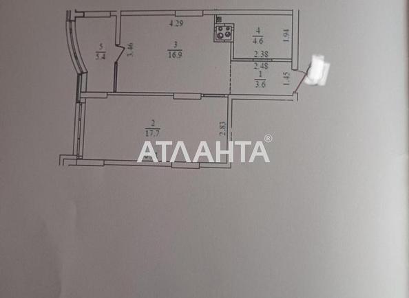 1-комнатная квартира по адресу ул. Бочарова ген. (площадь 48,2 м²) - Atlanta.ua - imageAlt 8